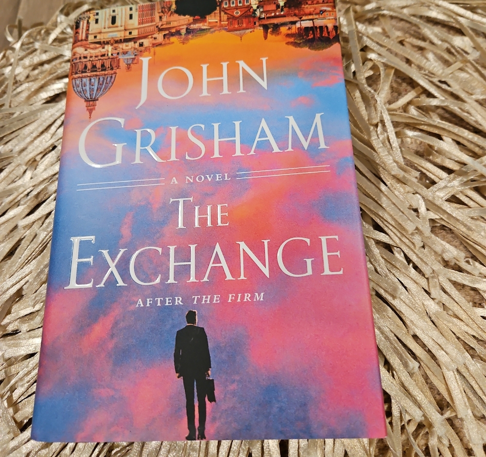 Colorful Book Cover - The Exchange by John Grisham